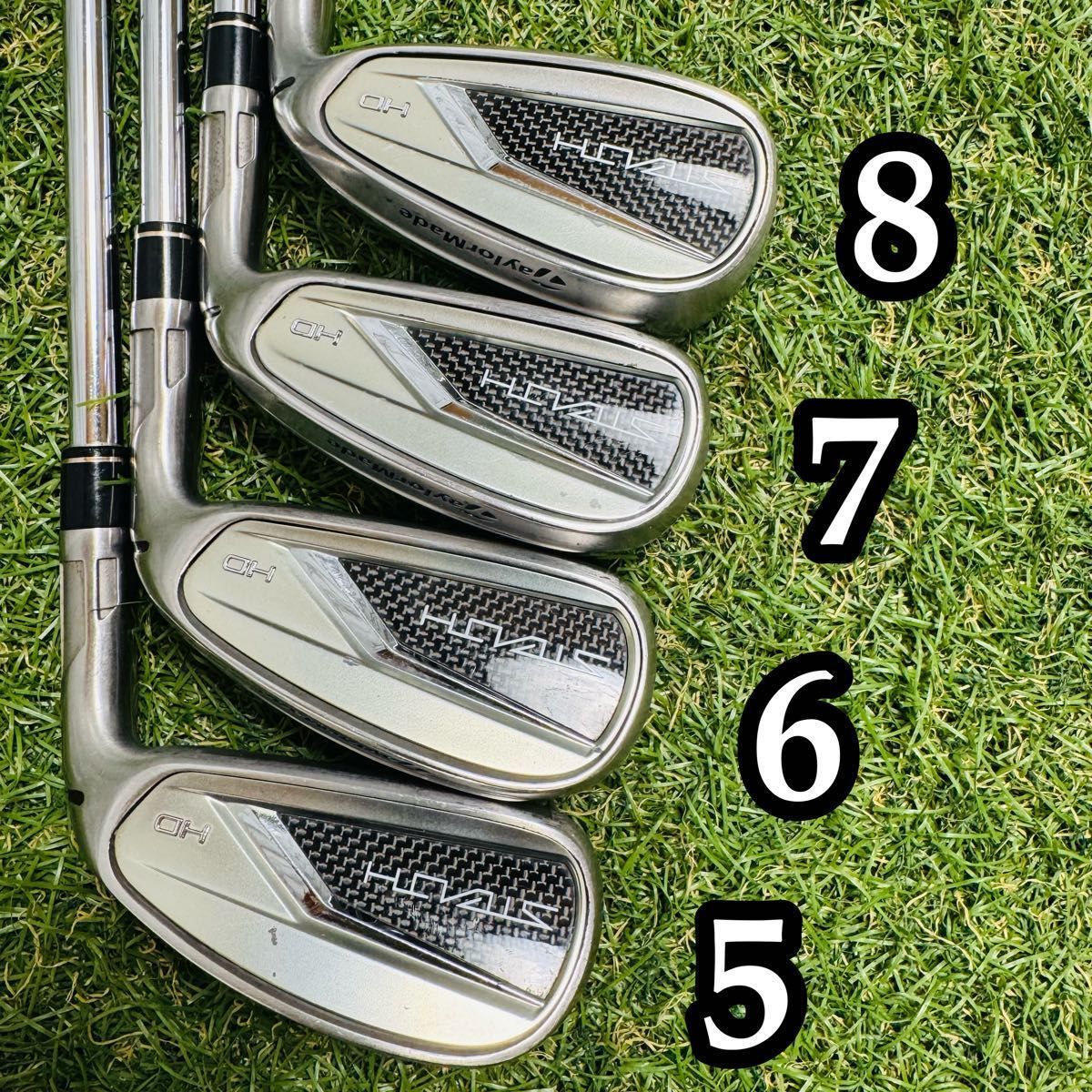 良品】豪華8本 テーラーメイド ステルスHD メンズアイアンセット S