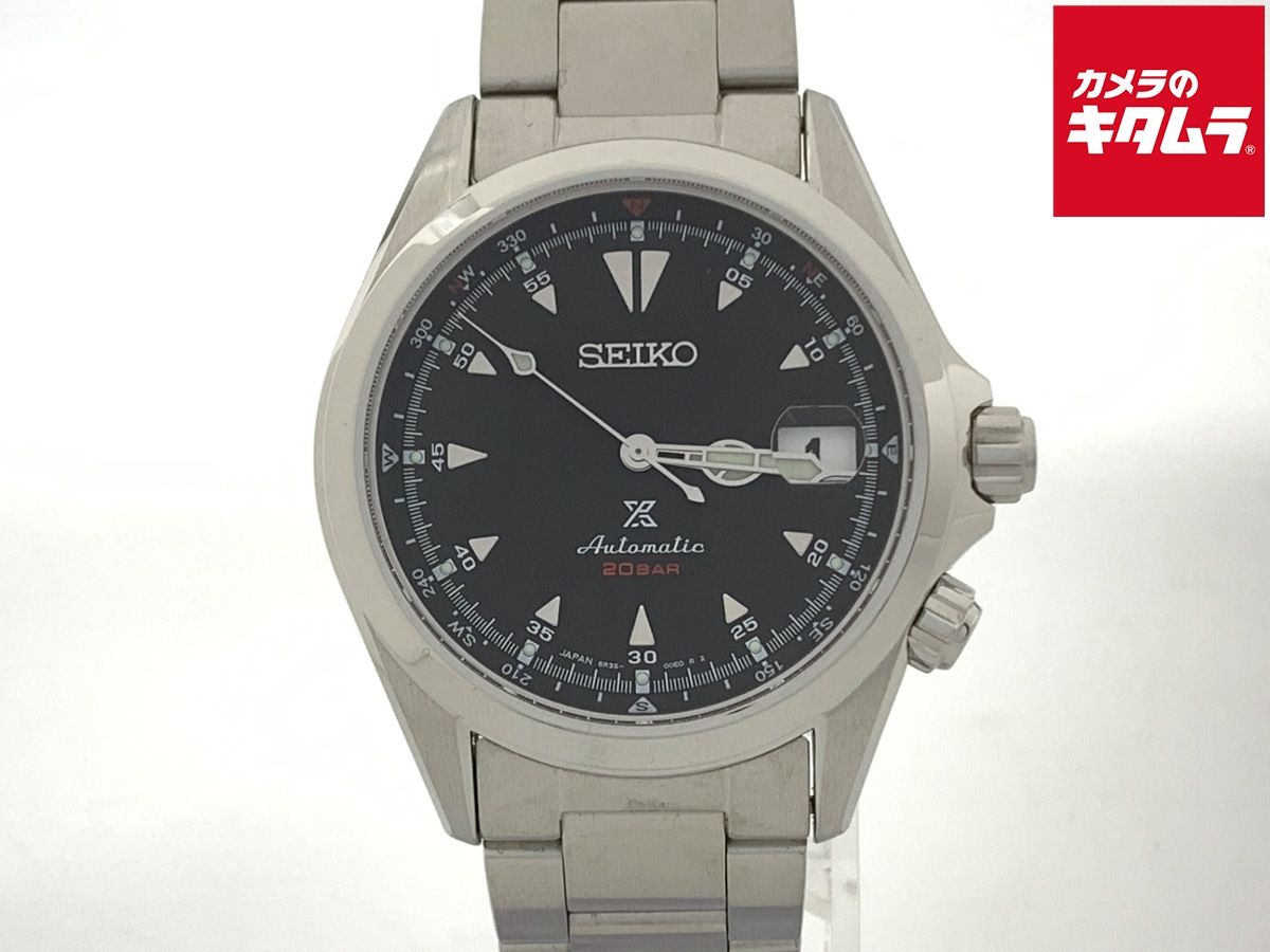 セイコー プロスペックス アルピニスト ブラック SBDC087|6R35-00E0 ステンレススティール