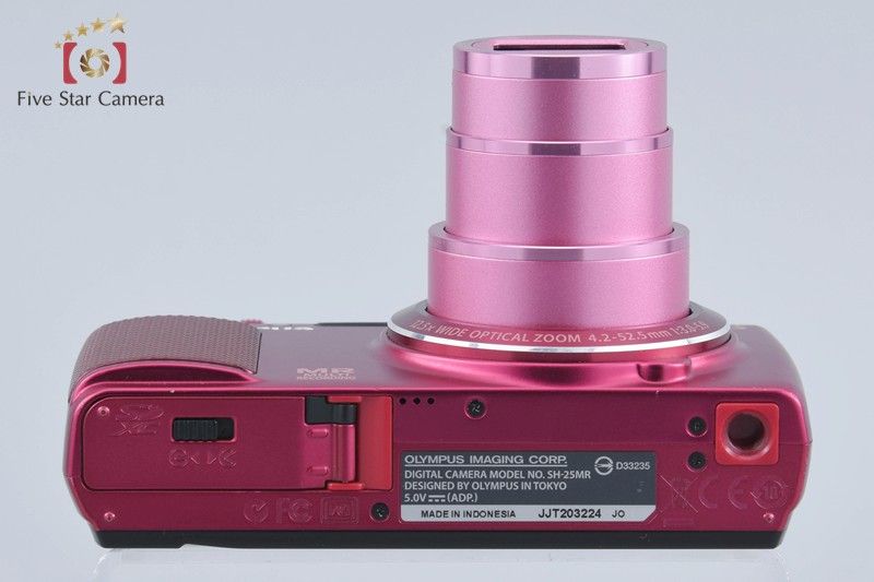 OLYMPUS オリンパス STYLUS SH-25MR レッド コンパクトデジタルカメラ