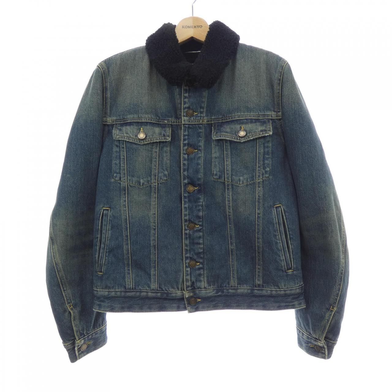 サンローランSAINT サンローラン SAINT LAURENT 652845 Y19FA デニムジャケット LAURENT 18年 コーティングデニム