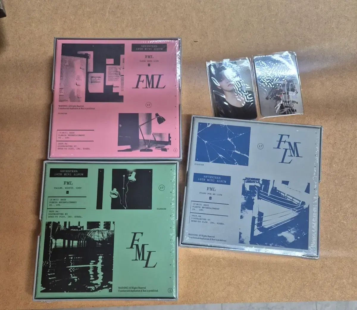SEVENTEEN FML アルバム 3種 + トレカ SEVENTEEN FML ⁄ binder 