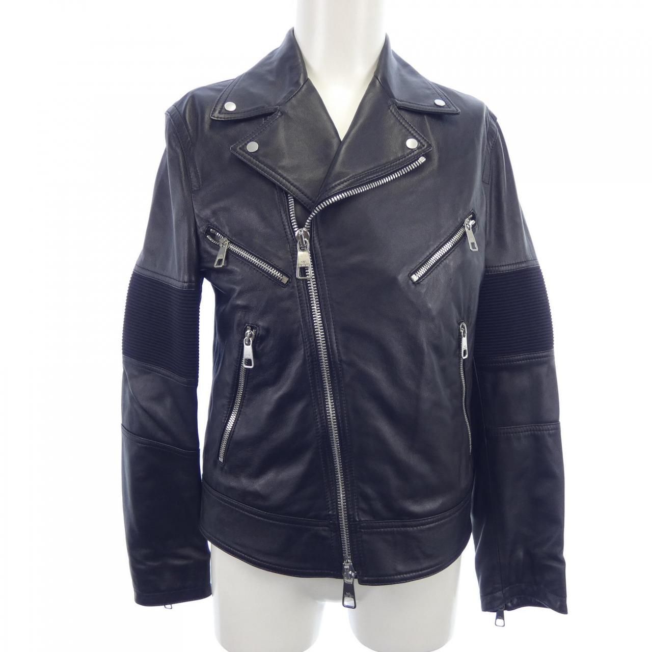 Neil Barrett ニールバレット レザージャケット Neil Barrett】ニールバレット『レザージャケット sizeS』メンズ 1週間 ジャケット・アウター