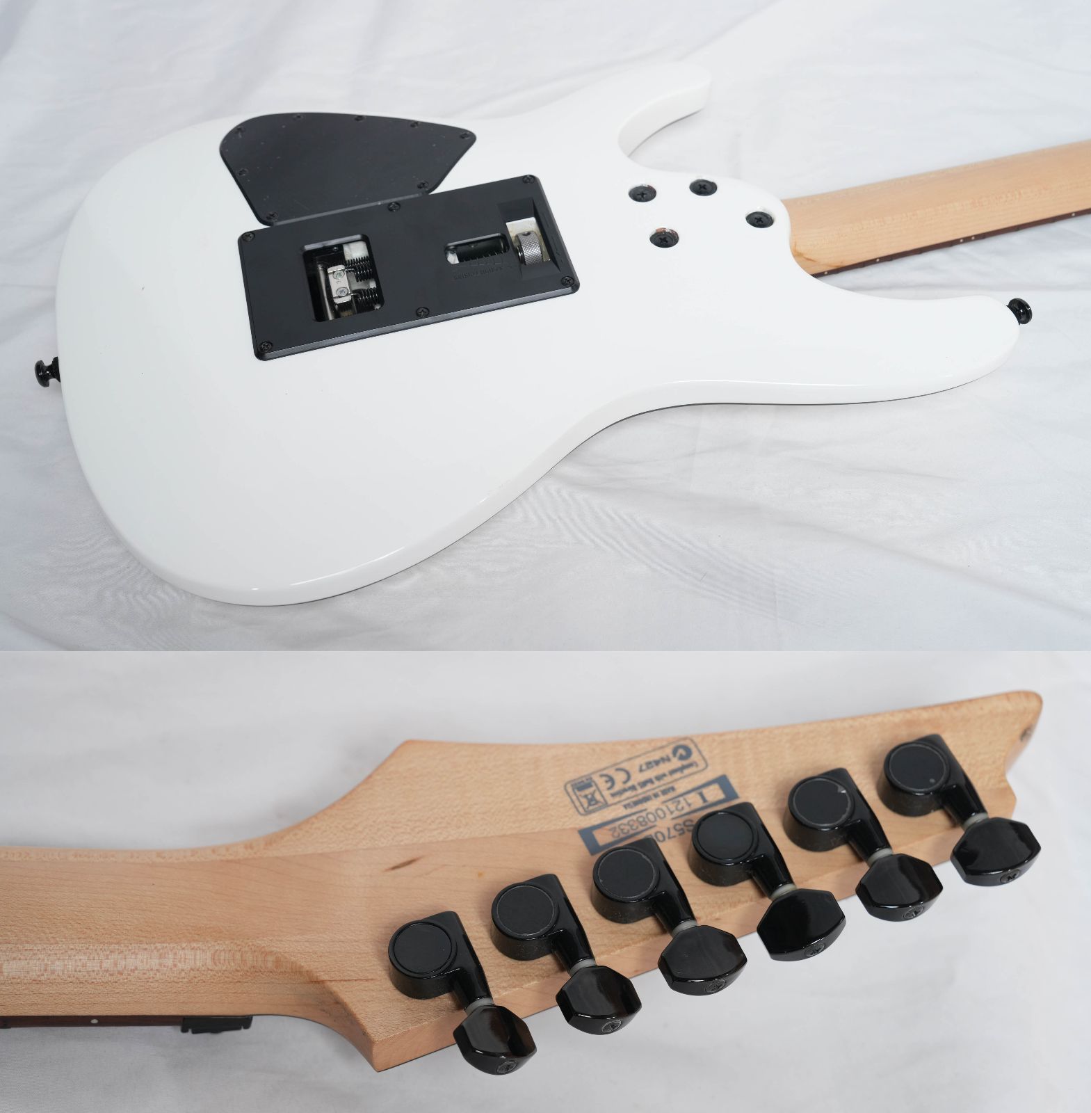 ☆Ibanez S570B WHITE 美品 Sシリーズ HSH 薄型ボディ 2012年製 レア