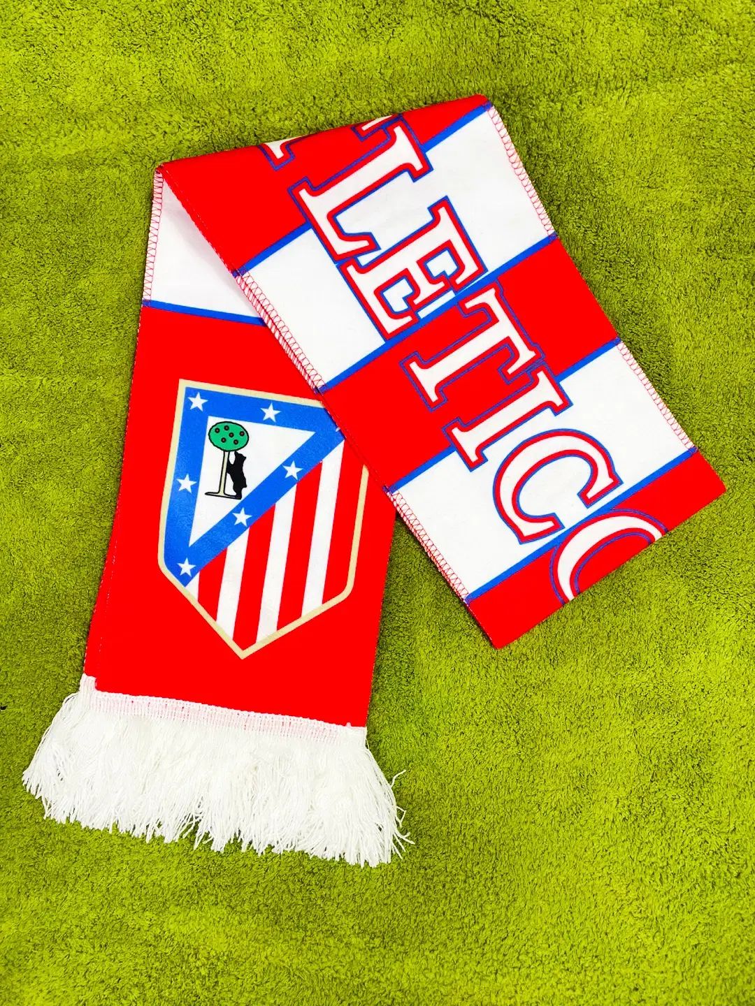 アトレティコ・マドリード リバーシブル スカーフ マフラー AT