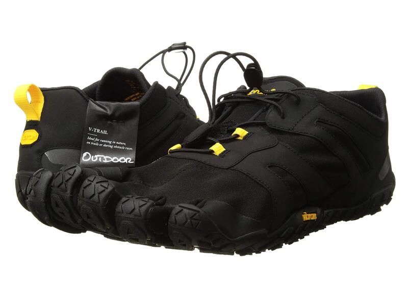ビブラムファイブフィンガーズ メンズ シューズ スニーカー Vibram FiveFingers VTrail 20 BlackYellow ブラック