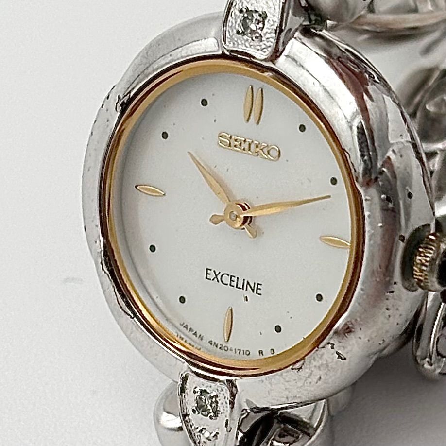 稼働品 Working item セイコー SEIKO エクセリーヌ EXCELINE 腕時計