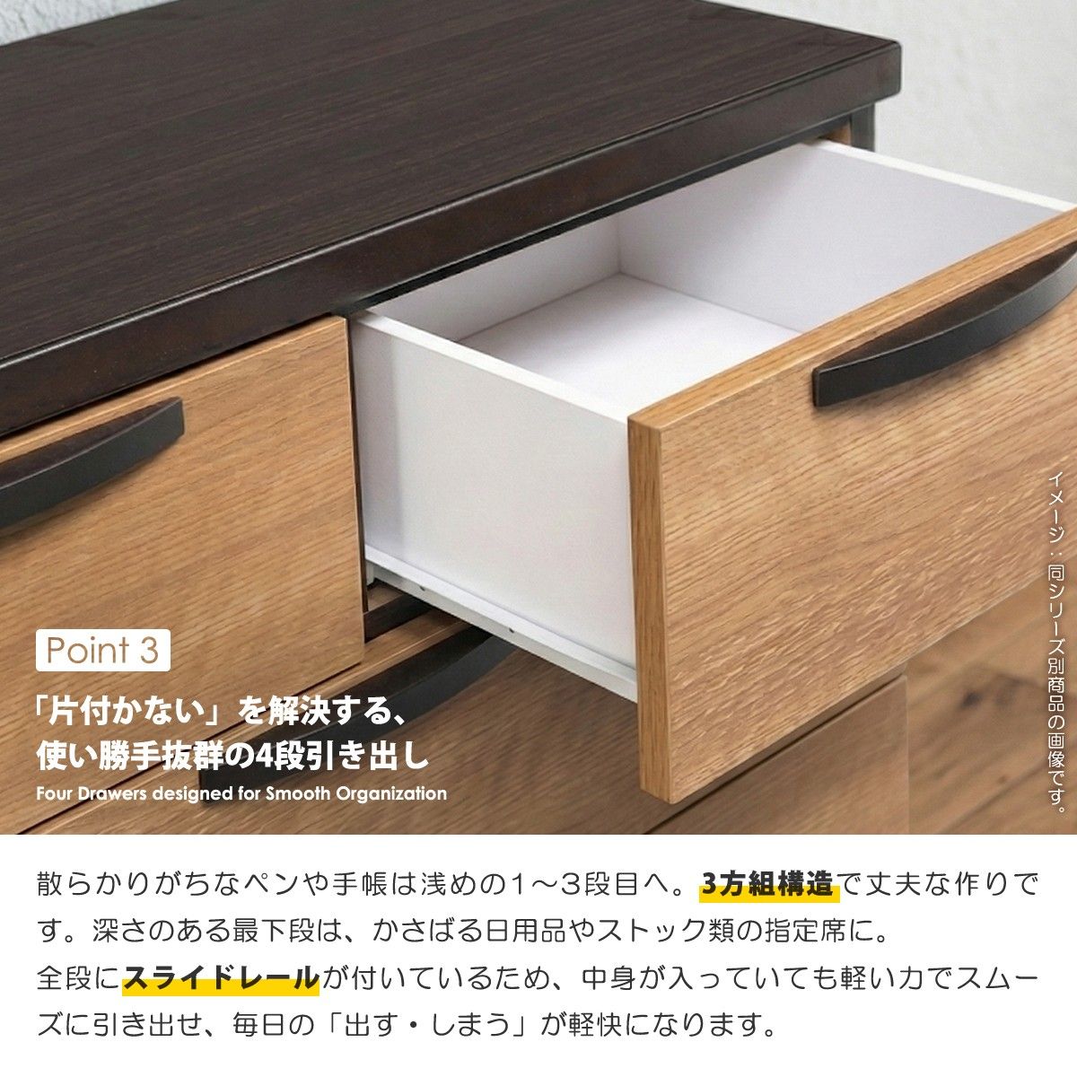キャビネット 完成品 サイドボード 幅120cm リビングボード 大容量 