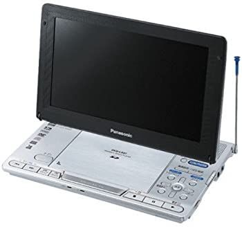 【中古】「非常に良い」パナソニック ポータブルDVDプレーヤー 9型ワイド液晶搭載 DVD-LX97-S