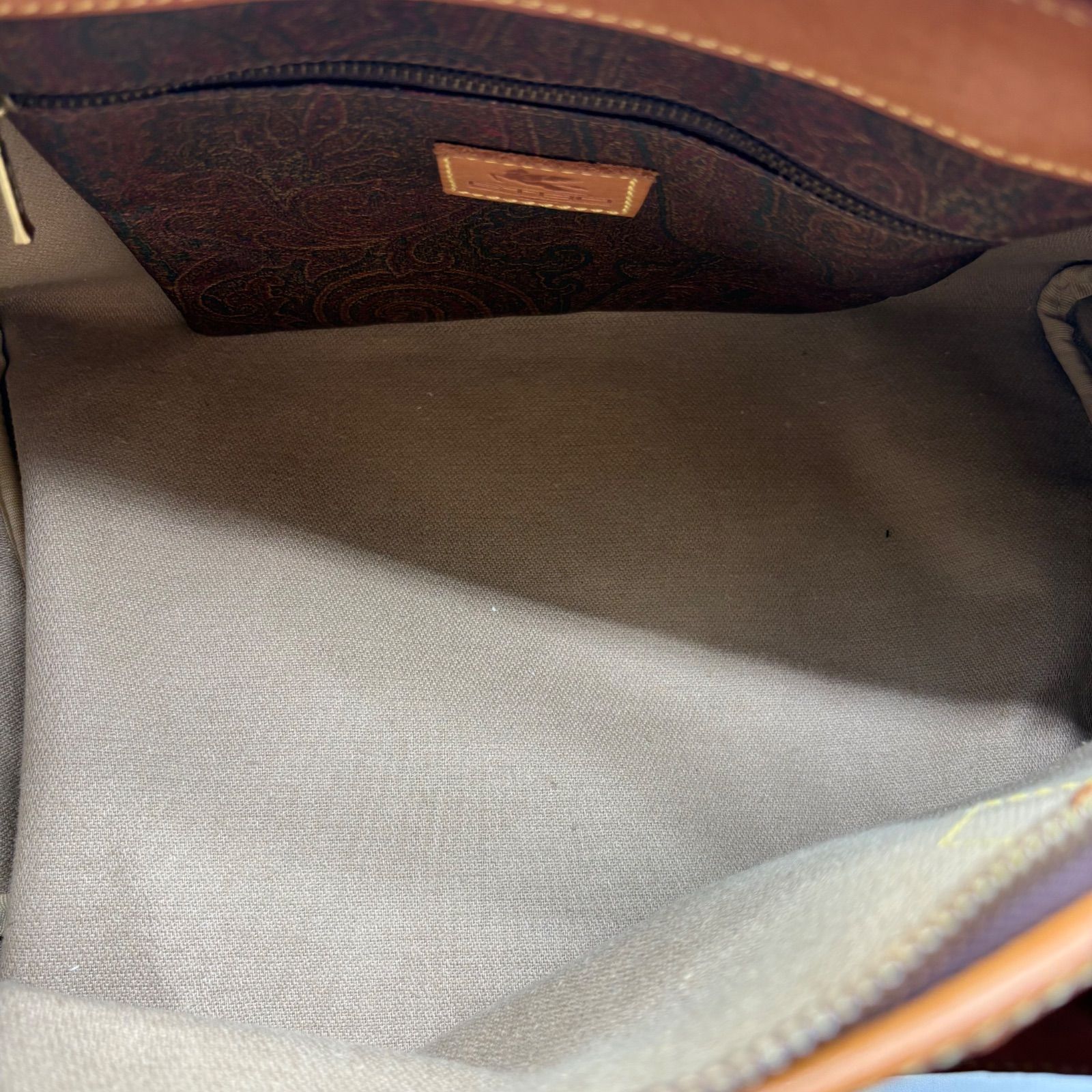 ETRO PVC Bostonbag エトロ ボストンバッグ ペイズリー柄 南京錠、鍵 