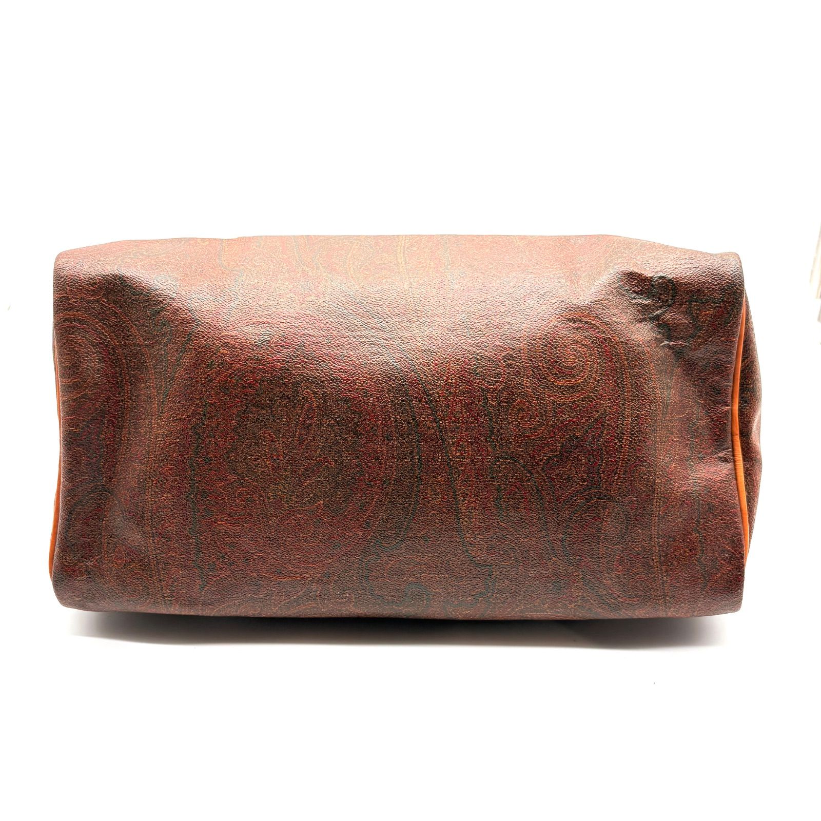 ETRO PVC Bostonbag エトロ ボストンバッグ ペイズリー柄 南京錠、鍵 