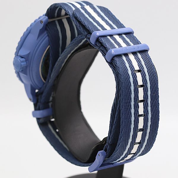  保| 稼働 ブランパン×スウォッチ アトランティックオーシャン SO35A100 AT|自動巻 青文字盤 メンズ腕時計 5085300 2NBT MTY ABC18901 セレモニー 自動巻き時計 腕時計(アナログ)