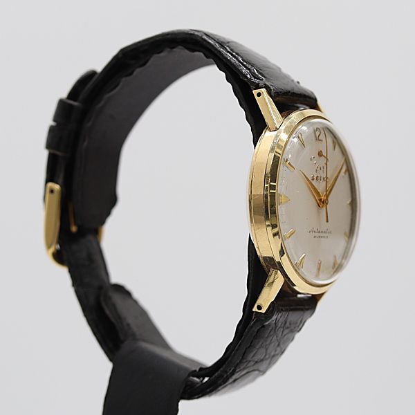  セイコー インジケーター 14003 AT|自動巻 スモセコ ホワイト文字盤 メンズ腕時計 7021900 2DIT ABC19054 KMT 羽織り 自動巻き時計 腕時計(アナログ)