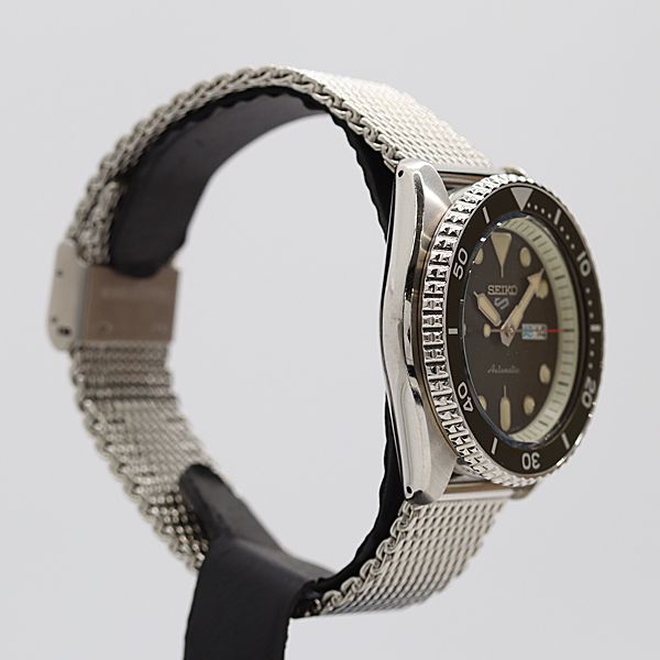  稼働 セイコー 5スポーツ 4R36-07G0 154286 AT|自動巻 カーキ文字盤 メンズ腕時計 8218100 2DIT ABC19063 KMT セーター 自動巻き時計 腕時計(アナログ)