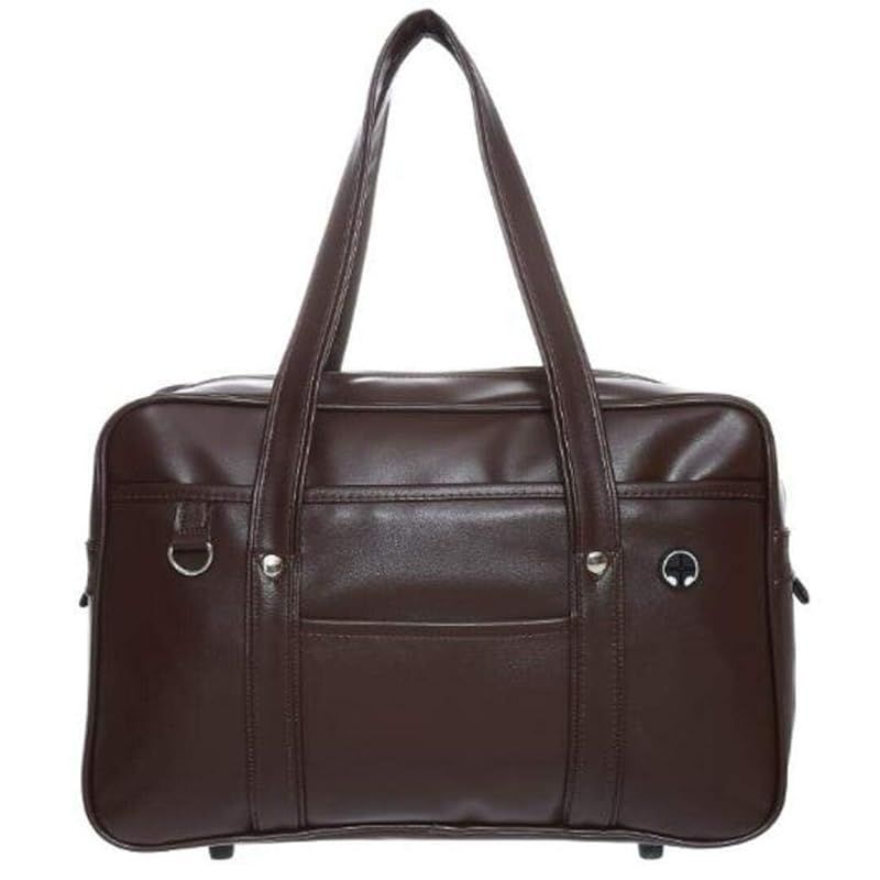 Zeroire] スクールバッグ 高校生 スクバ 茶色 スクバ イーストボーイ