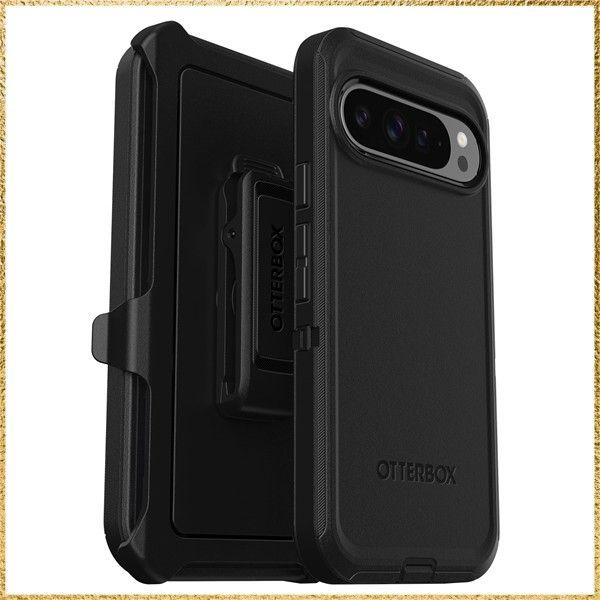 ☆彡送料無料でお届け☆彡 【OtterBox】全米No1ブランド 軍事規格の7倍の強度 Google Pixel 9 Pro XL用 耐衝撃 衝撃吸収 米軍MIL規格 ケース Defender ブラック 【国内正規品】 〔オッターボックス〕