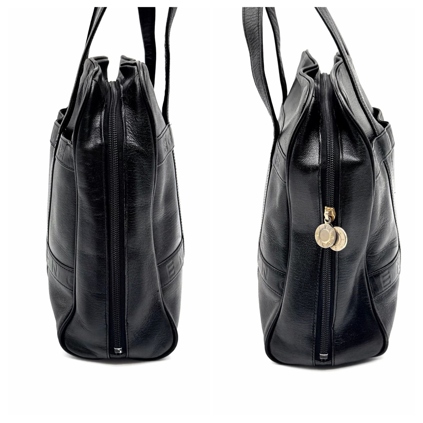 良品】GIVENCHY ジバンシー トートバッグ ハンドバッグ オールレザー 