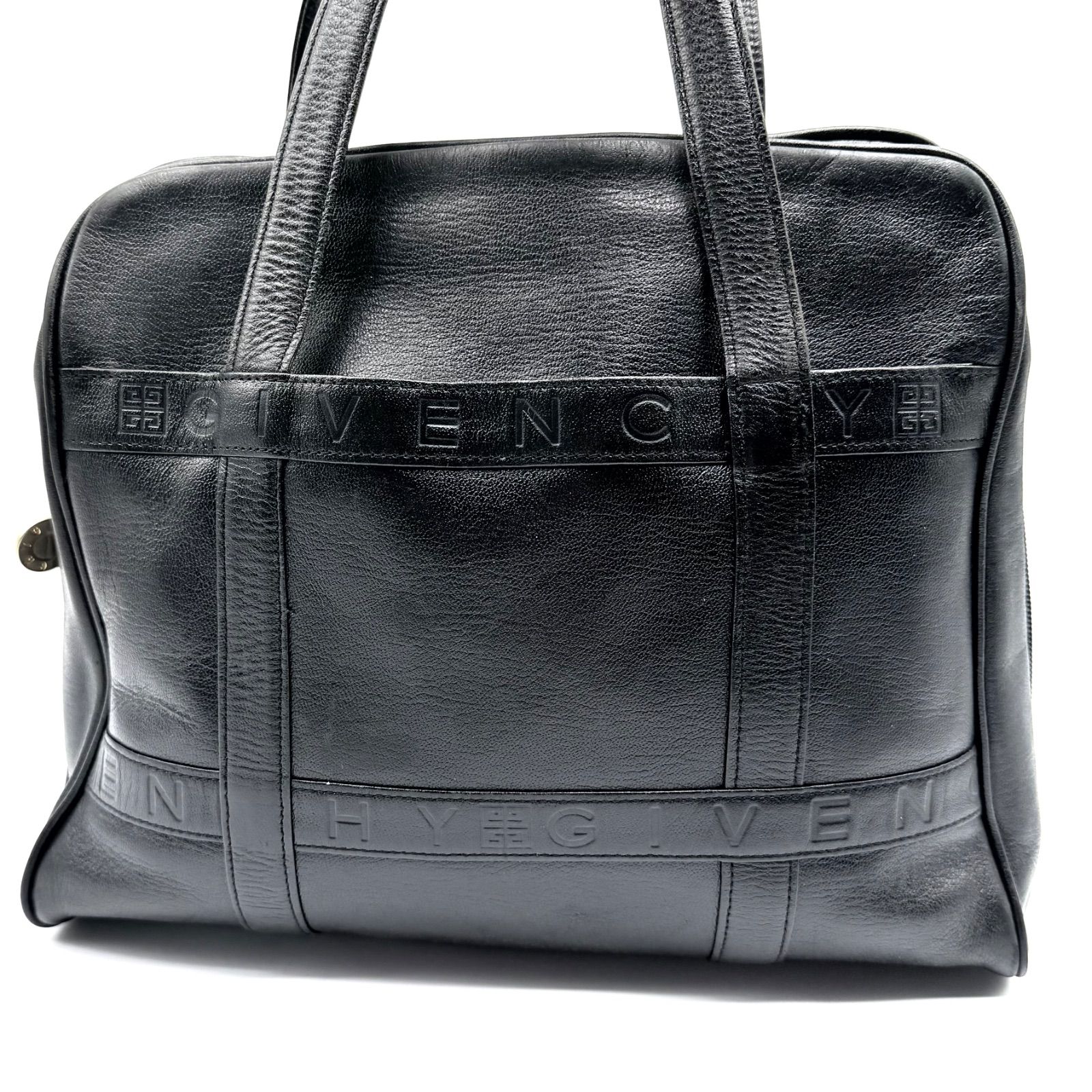 良品】GIVENCHY ジバンシー トートバッグ ハンドバッグ オールレザー 