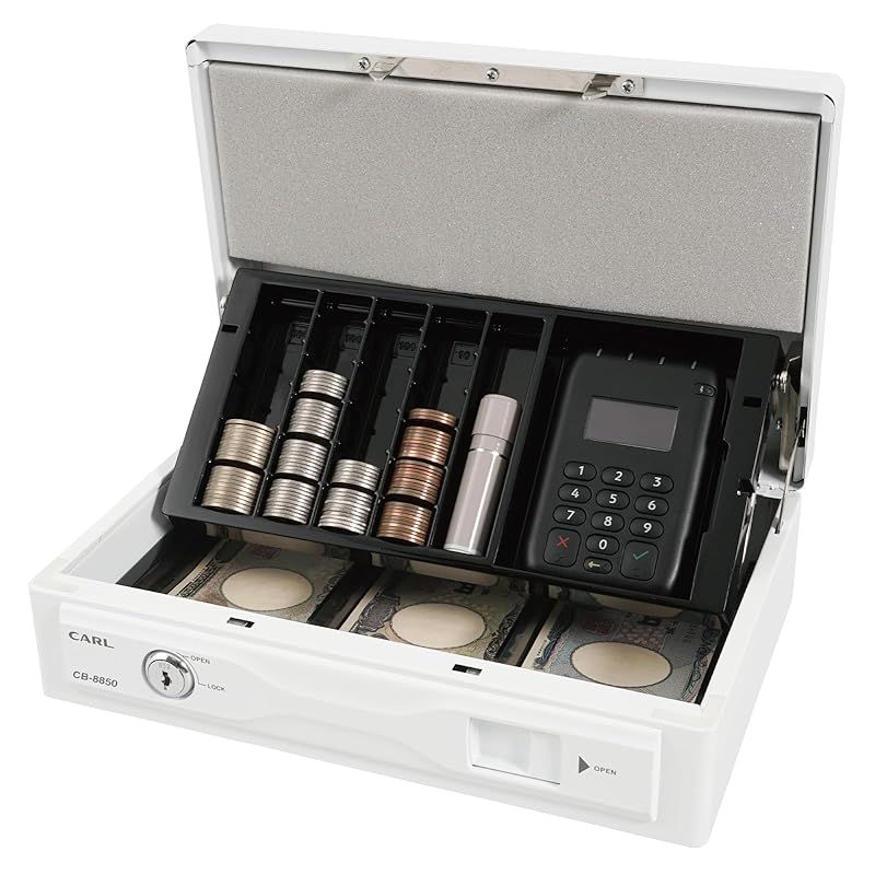 カール事務器(CARL) 手提げ金庫 キャッシュボックス そとレジ