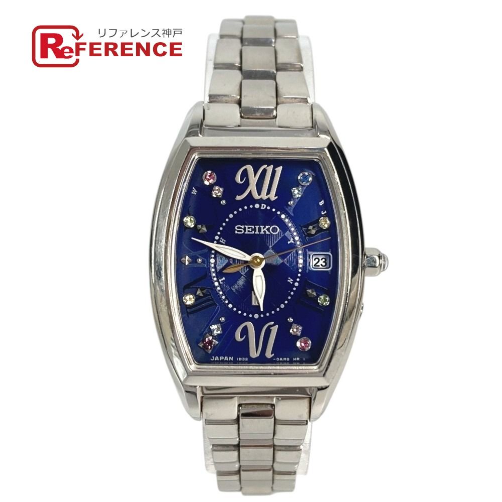 SEIKO セイコー 腕時計 ルキア クリスマス モデル 8Pダイヤ SSVW133 SS シルバー