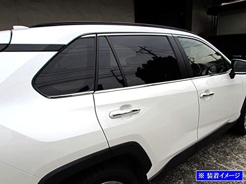 車 新品 BRIGHTZ RAV4 52 54 超鏡面ステンレスメッキウィンドウ