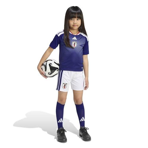 新品 アディダス 上下セット キッズ 2026 サッカー日本代表 ホーム レプリカ ユニフォーム MINIKIT ユニセックス子供 VZ513 Top : ジャパンブルー/アッシュブルー Bottom : ホワイト (JZ9676) 110