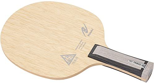 ニッタク Nittaku 卓球 ラケット トリバス シェークハンド 攻撃用 5枚合板 フ グレー NE6191