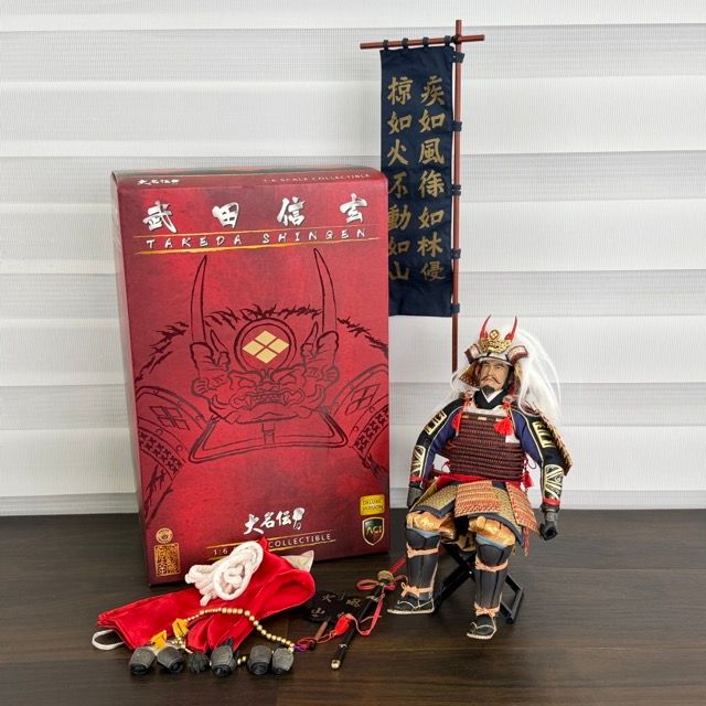 武田信玄 大名伝 フィギュア 【中古】ACI TOYS×諏訪原寛幸 1/6スケール
