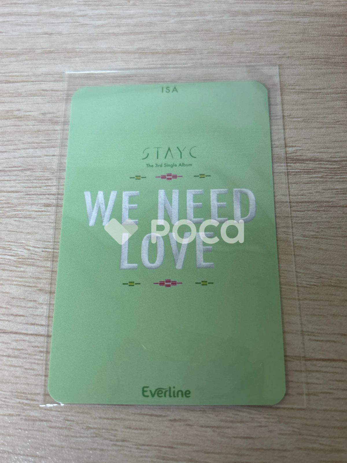 STAYC アイサ WE NEED LOVE EVERLINE ラキドロ Everline StayC NEED