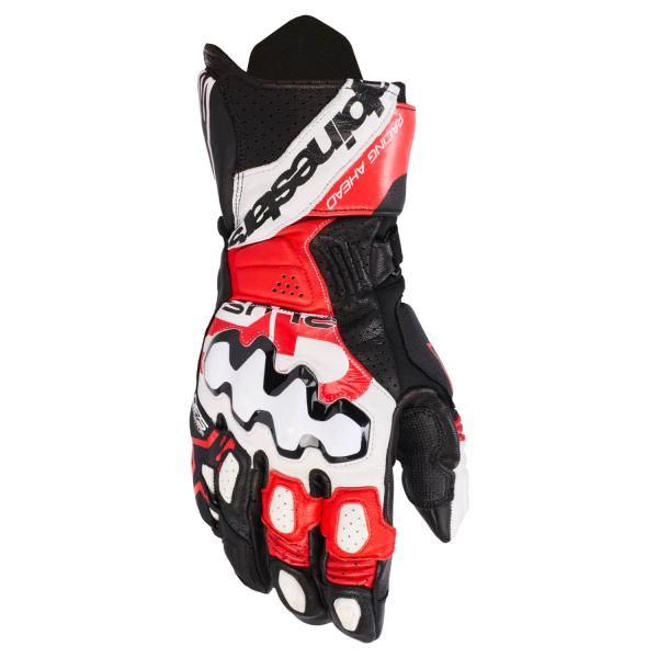 【新品・2営業日で発送】ALPINESTAR アルパインスターズ GP PLUS R V3 L GLOVE : BLACK WHITE BRIGHT RED : M