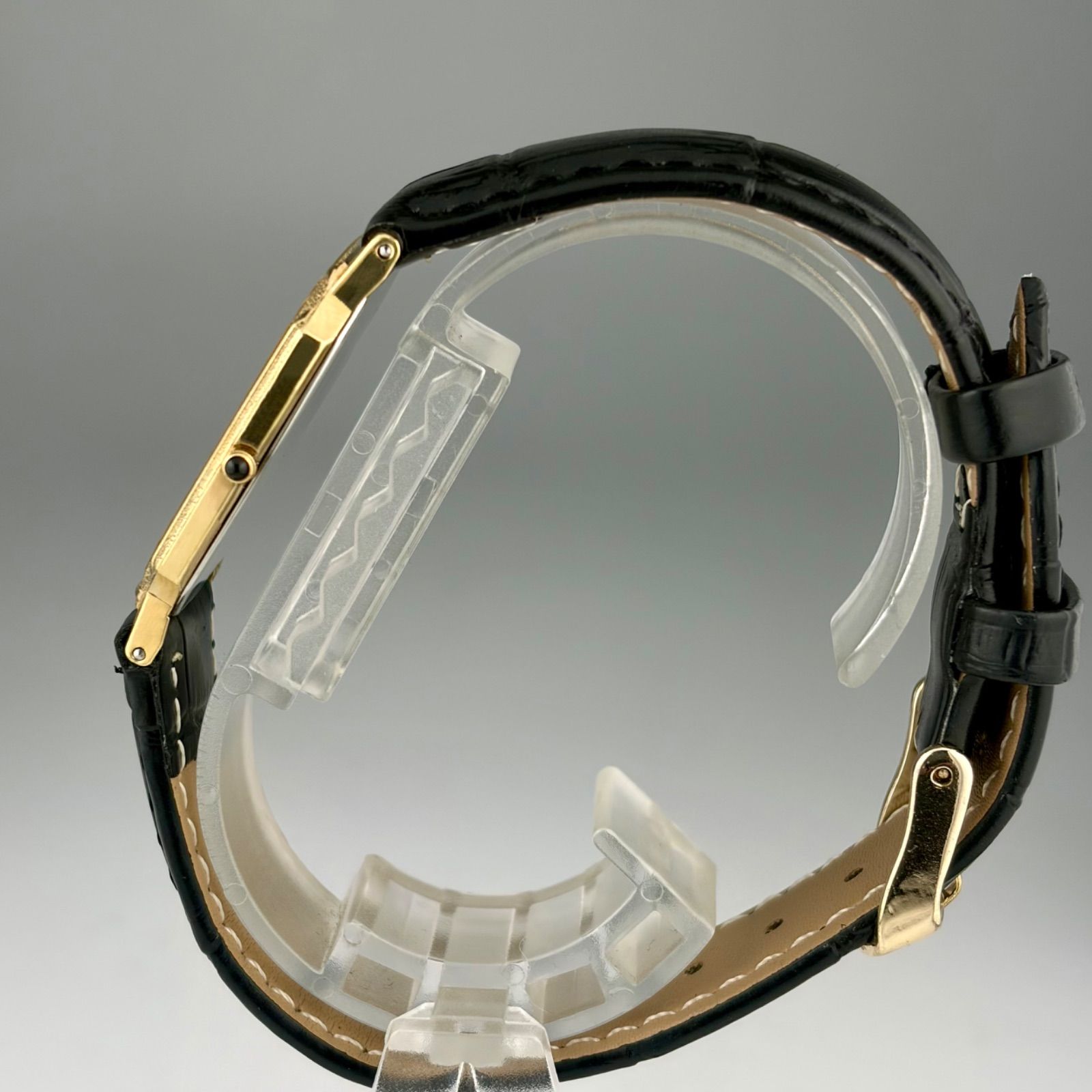 亀戸精工舎製] SEIKO DOLCE 6730-5190 SGP30 金メッキ 槌目ベゼル