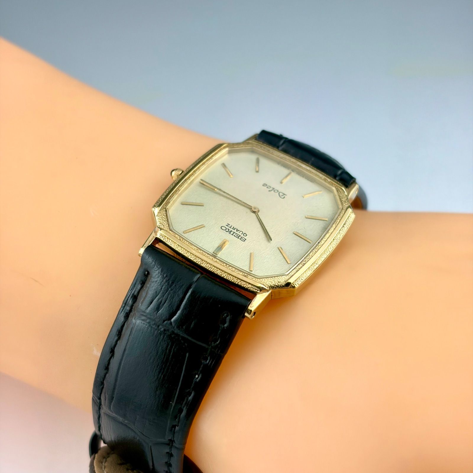 極上 SEIKO DOLCE SGP30 金メッキ30μ 1990年ドルチェ