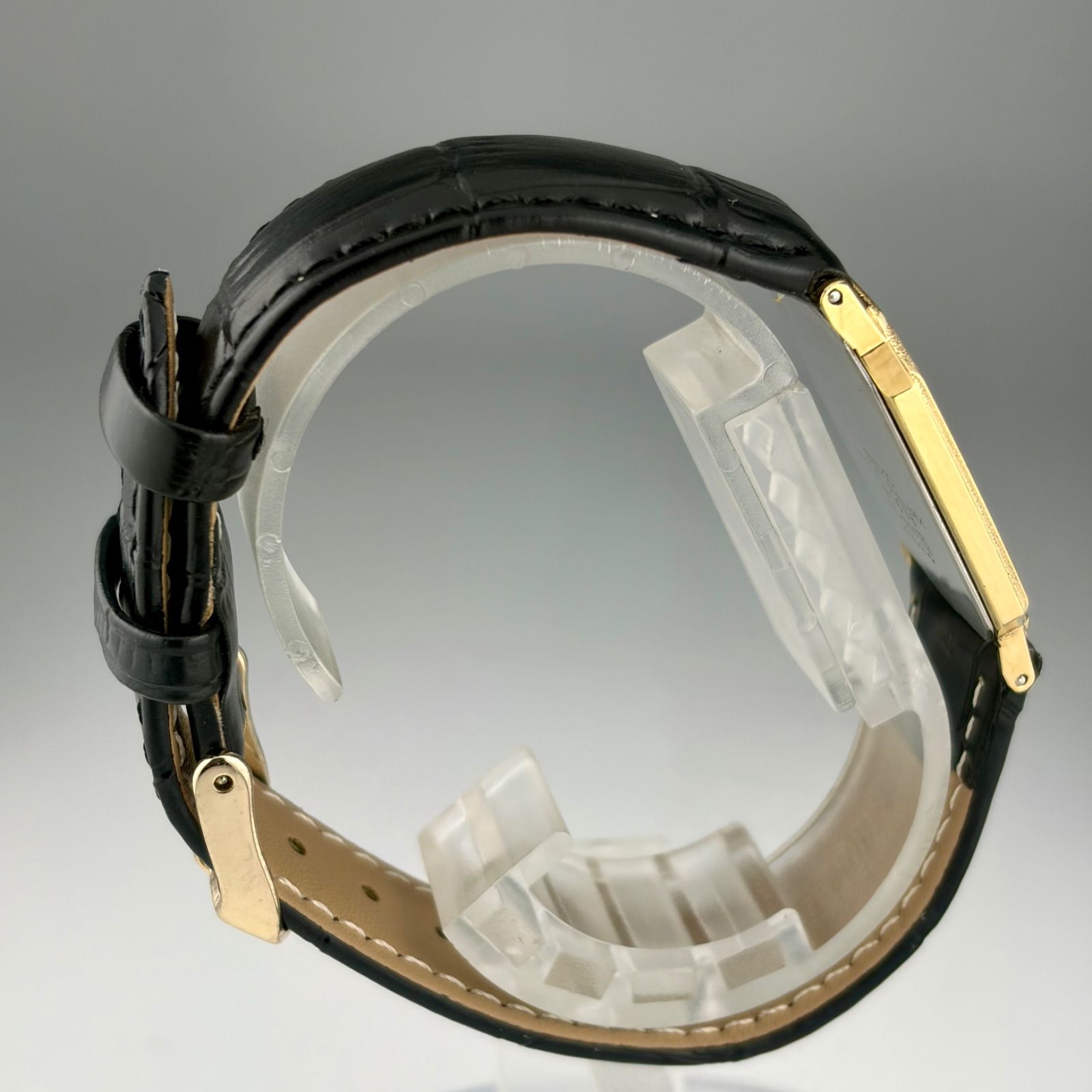 亀戸精工舎製] SEIKO DOLCE 6730-5190 SGP30 金メッキ 槌目ベゼル 