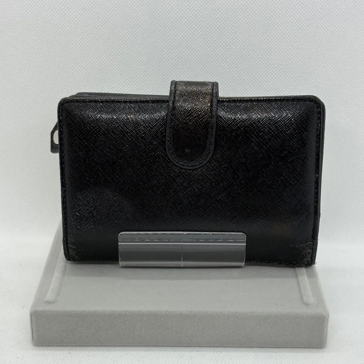 人気】ヴィヴィアンウエストウッド 2つ折り財布 ディアマンテハート 黒