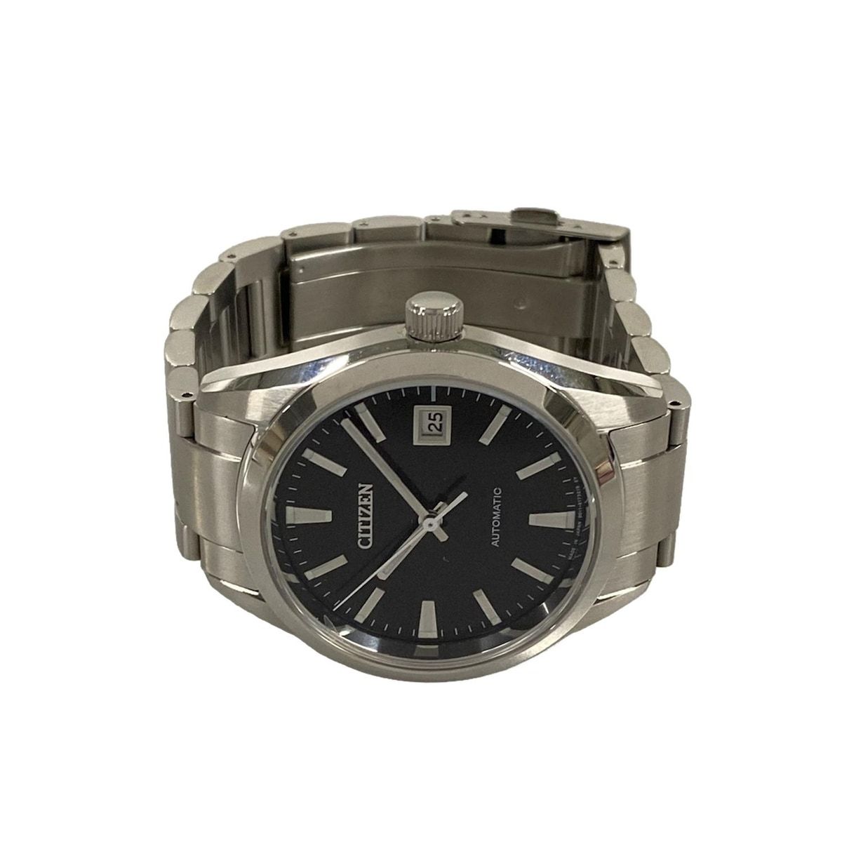 CITIZEN(シチズン) 腕時計美品 メカニカル NB1050-59E メンズ SS/裏 