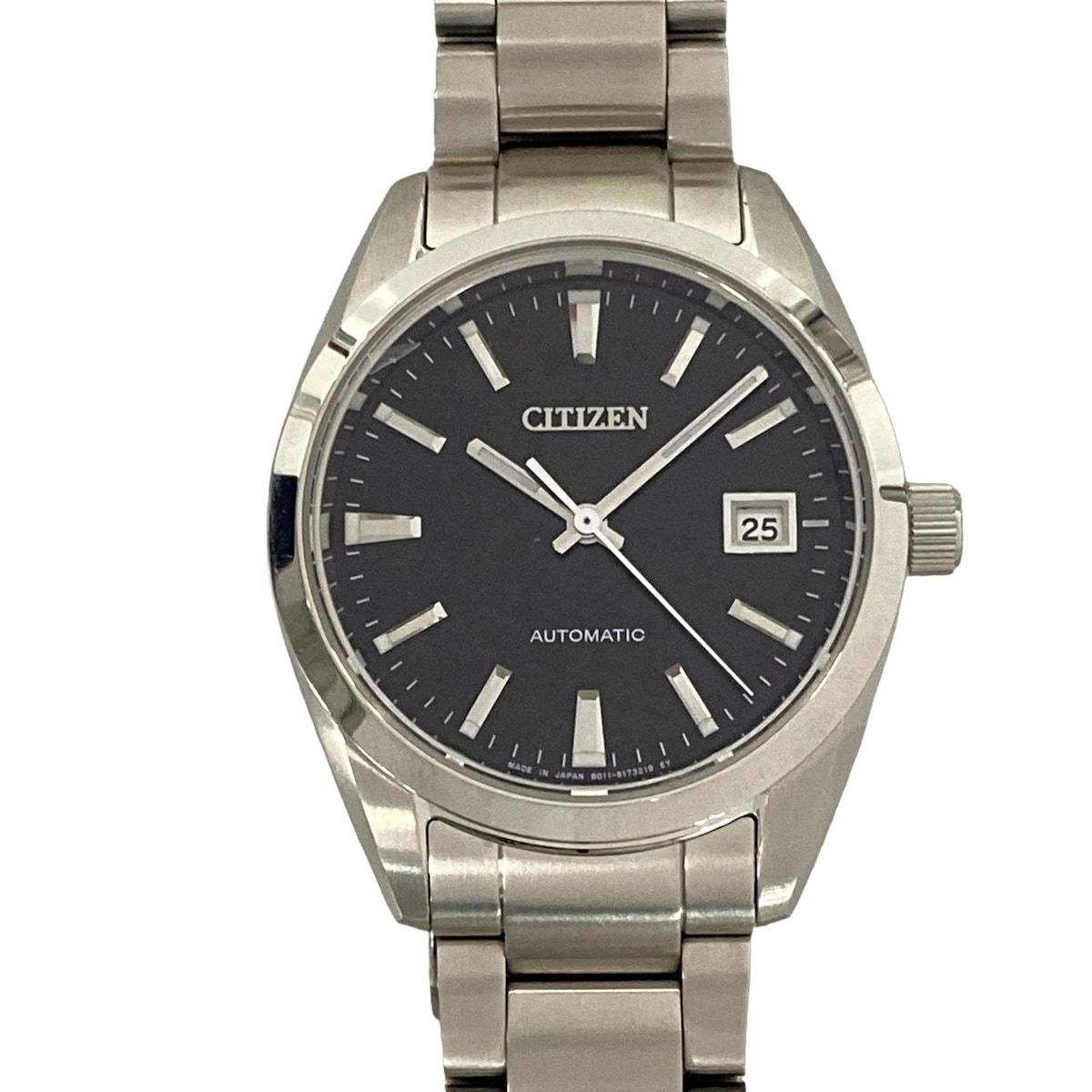 CITIZEN(シチズン) 腕時計美品 メカニカル NB1050-59E メンズ SS/裏