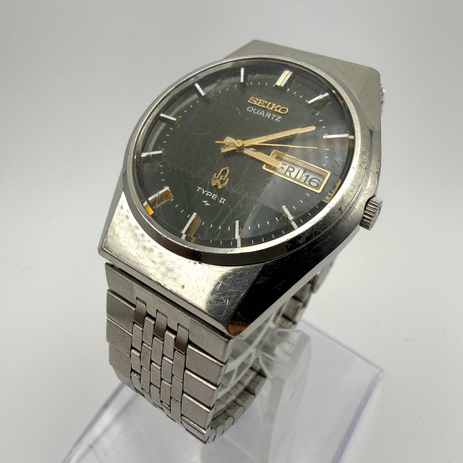 動作未確認 SEIKO セイコー TYPE II タイプ2 4336-8060 クォーツ