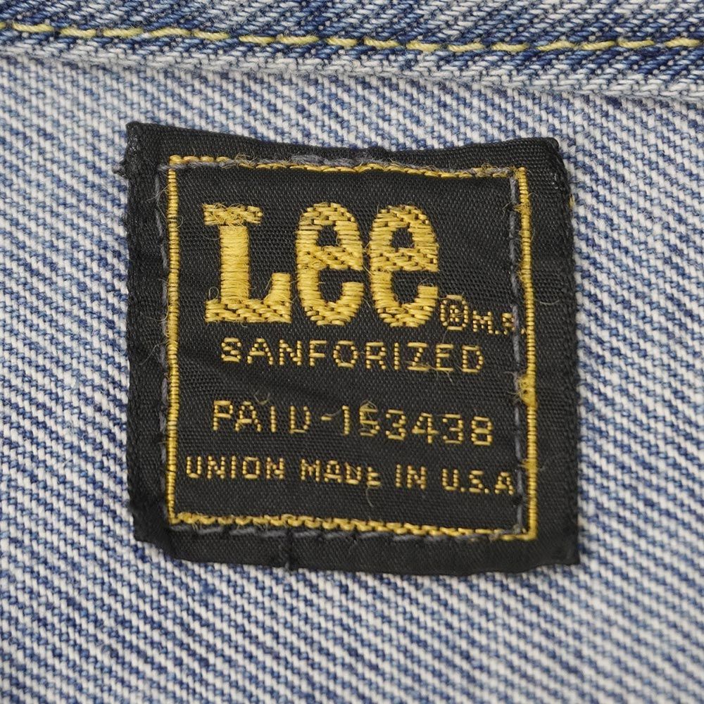 稀少サイズ 70s 70年代 Lee 220-J 220-0041 デニムジャケット Gジャン