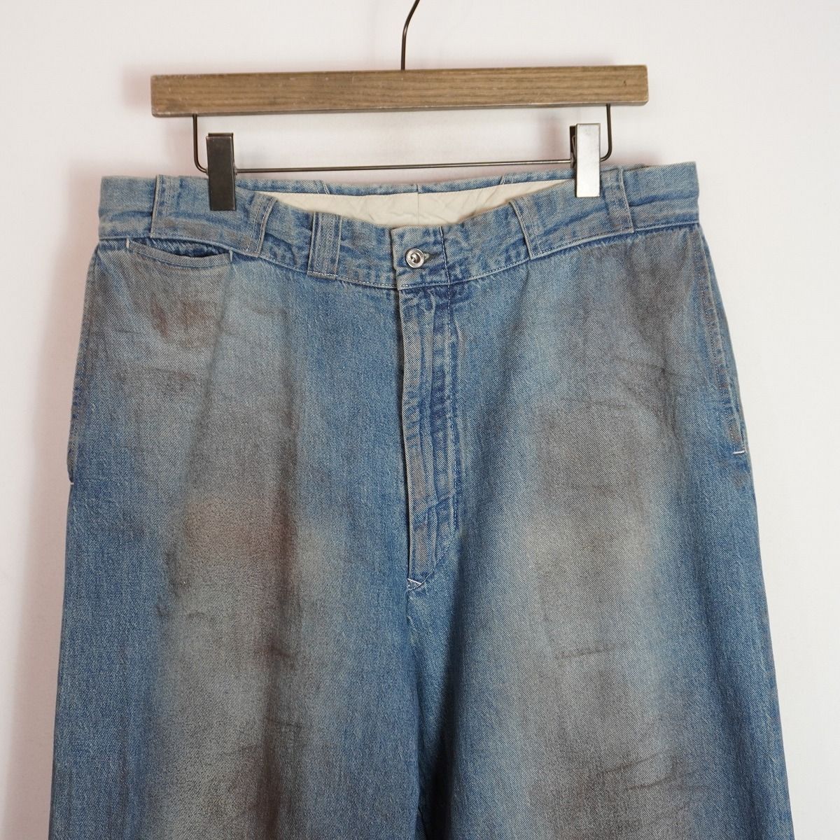 海外限定 極美品 25AW A.PRESSE アプレッセ Vintage Washed Denim Work 