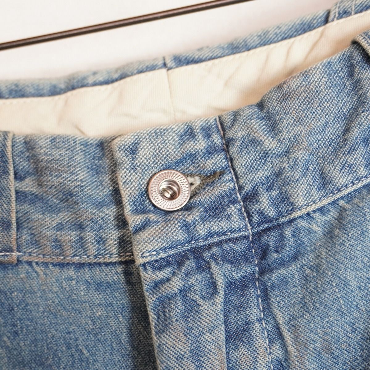 海外限定 極美品 25AW A.PRESSE アプレッセ Vintage Washed Denim Work