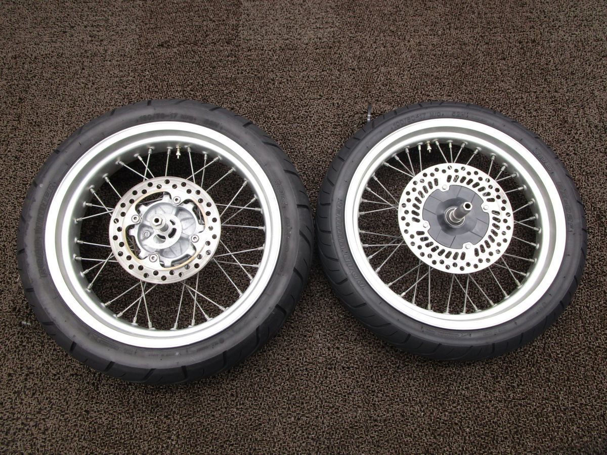 CRM250R モタード仕様 DID ホイールセット 17インチ □B3063！ディスク