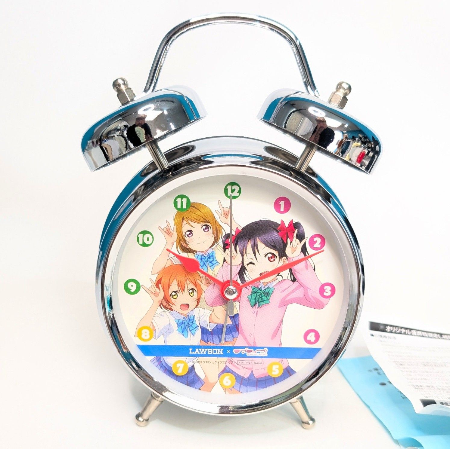 ラブライブ！× ローソン 目覚まし時計 未使用品 超プレミア にこりん