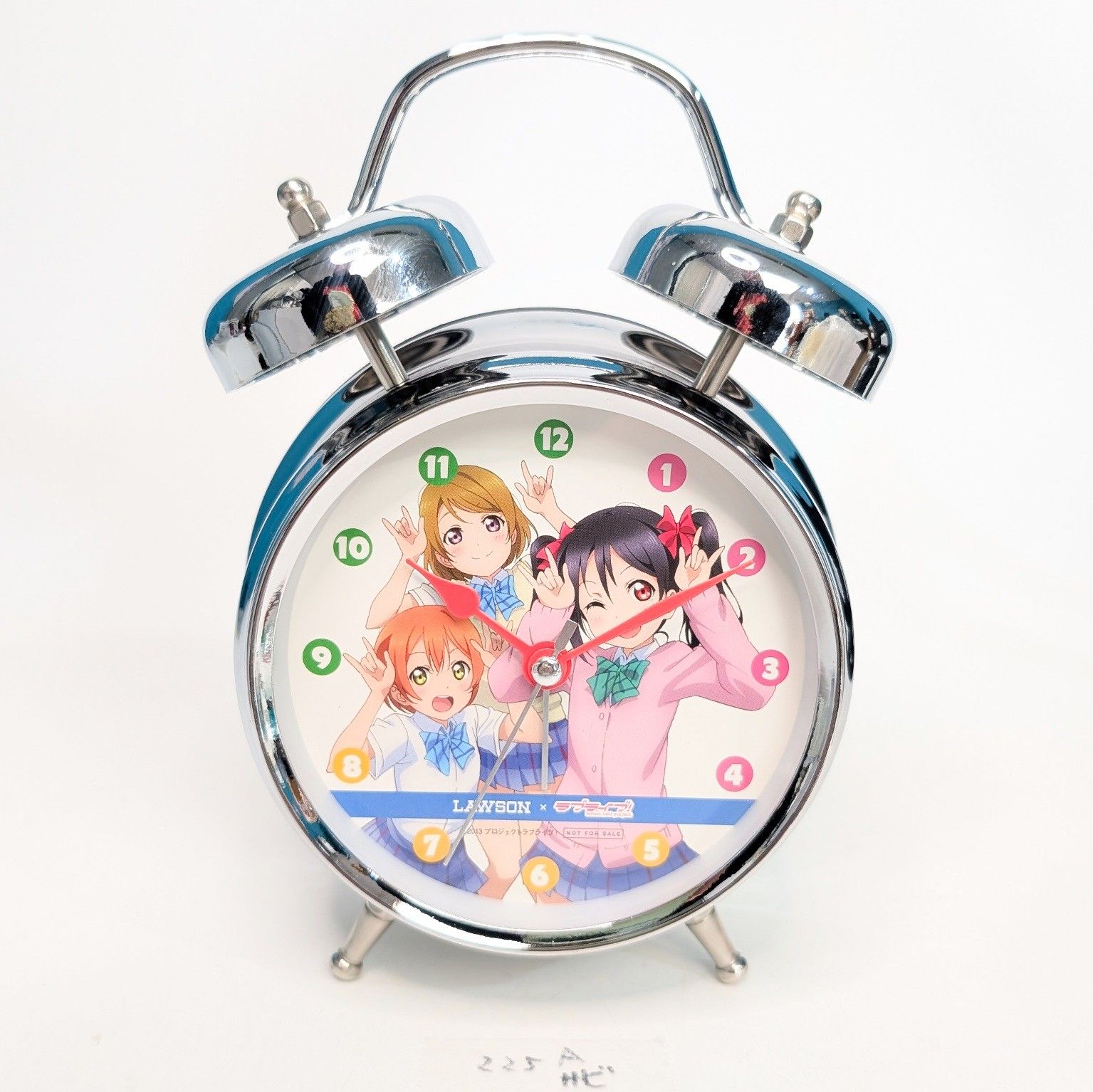 ラブライブ！× ローソン 目覚まし時計 未使用品 MH096 ラブライブ！× ローソン 目覚まし時計 超プレミア にこりんぱな