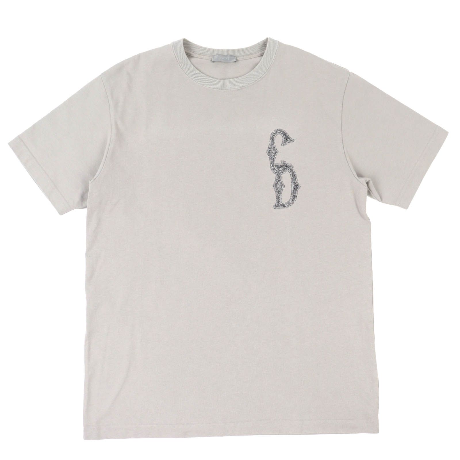 美品△DIOR ディオール オム 23AW 343J637A0554 コットン100％ ロゴ