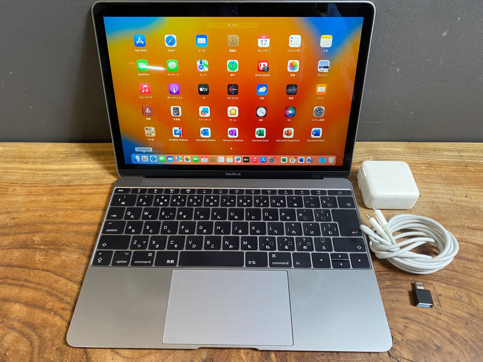 美品！MacBook 12インチ 2017 16GB Win11 Office2024 - メルカリ