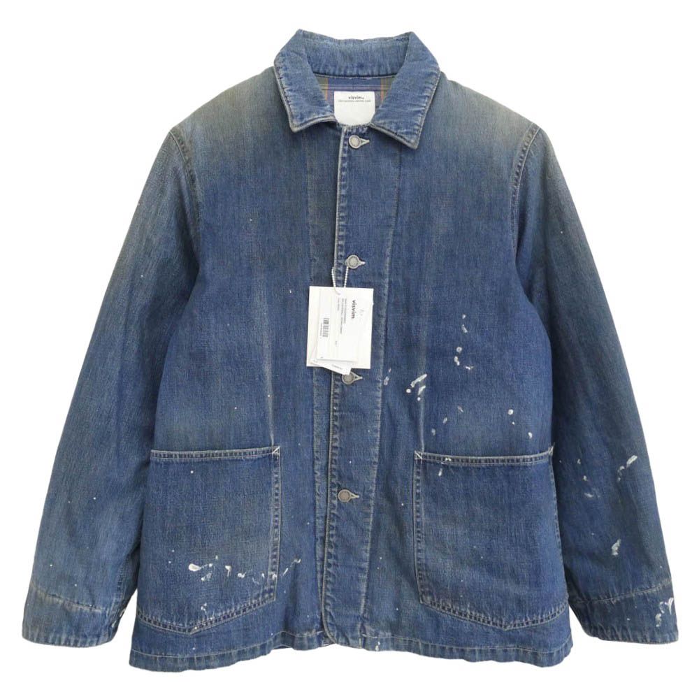 VISVIM ビズビム 25aw 0125205006003 SS COVERALL DOWN DMGD INDIGO