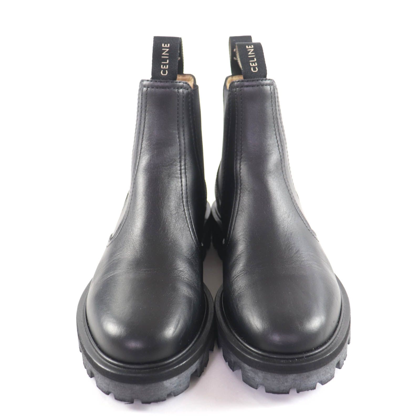 極美品☆CELINE セリーヌ マーガレット チェルシーブーツ レザー