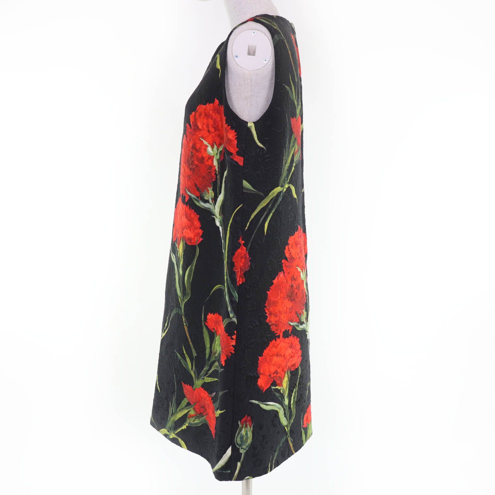 美品☆DOLCE&GABBANA ドルチェ＆ガッバーナ コットン シルク混 花柄