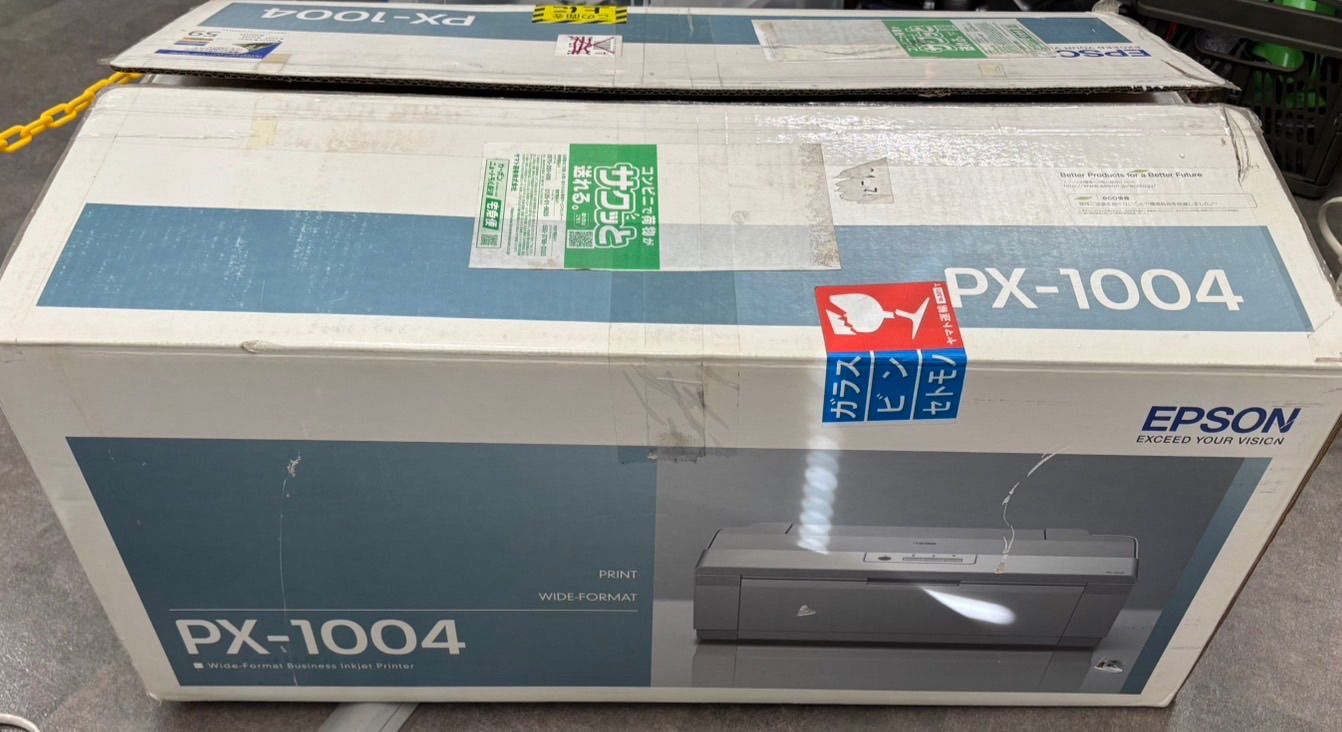 EPSON PX-1004 インクジェットプリンター ジャンク 通電確認済み