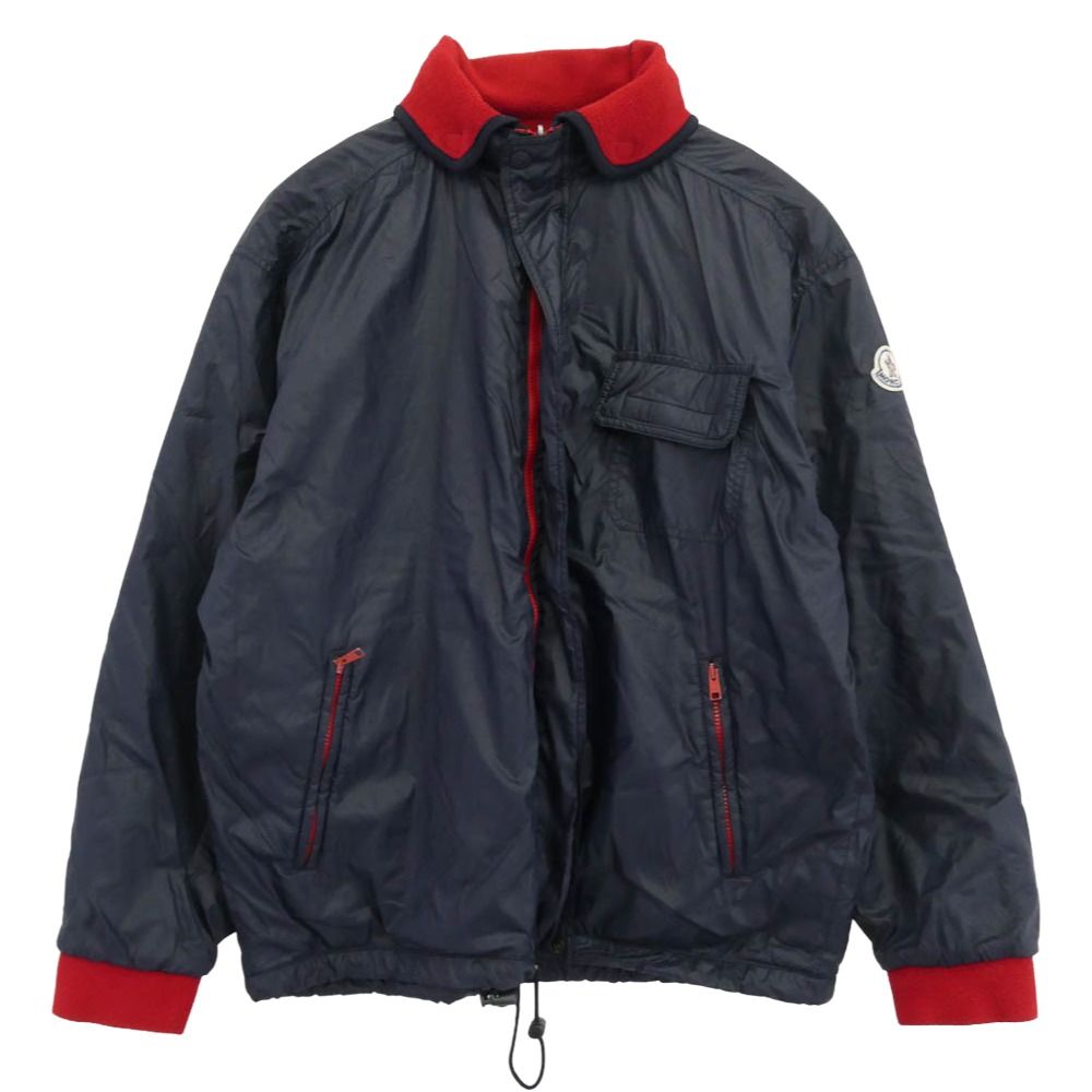 モンクレール MONCLER フリースジャケット ブルゾン ジップアップ ロゴ 