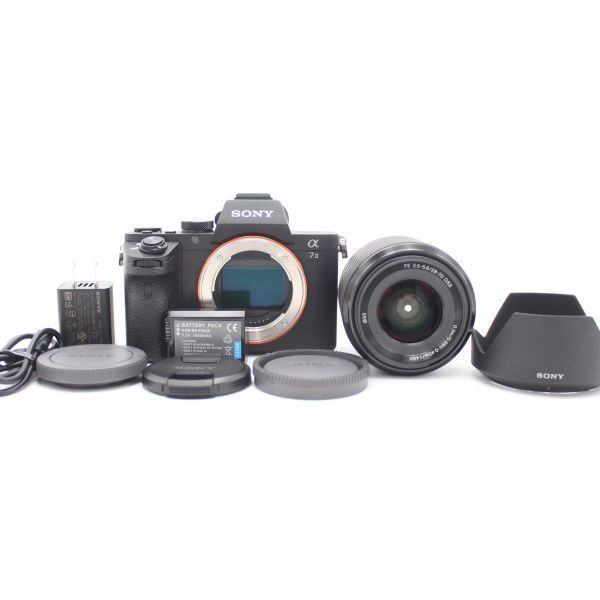 ショット数6167！□美品□ SONY フルサイズ ミラーレス一眼カメラ α7II 